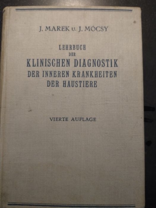 Klinischen diagnostik J. Marek, J. Mocsy