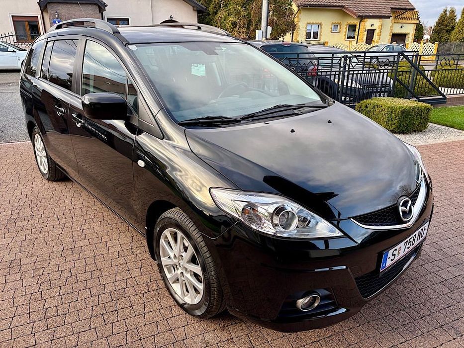 Mazda 5 Benzyna 7-Osób Climatronic Alufelgi PDC Serwis ASO Model 2012