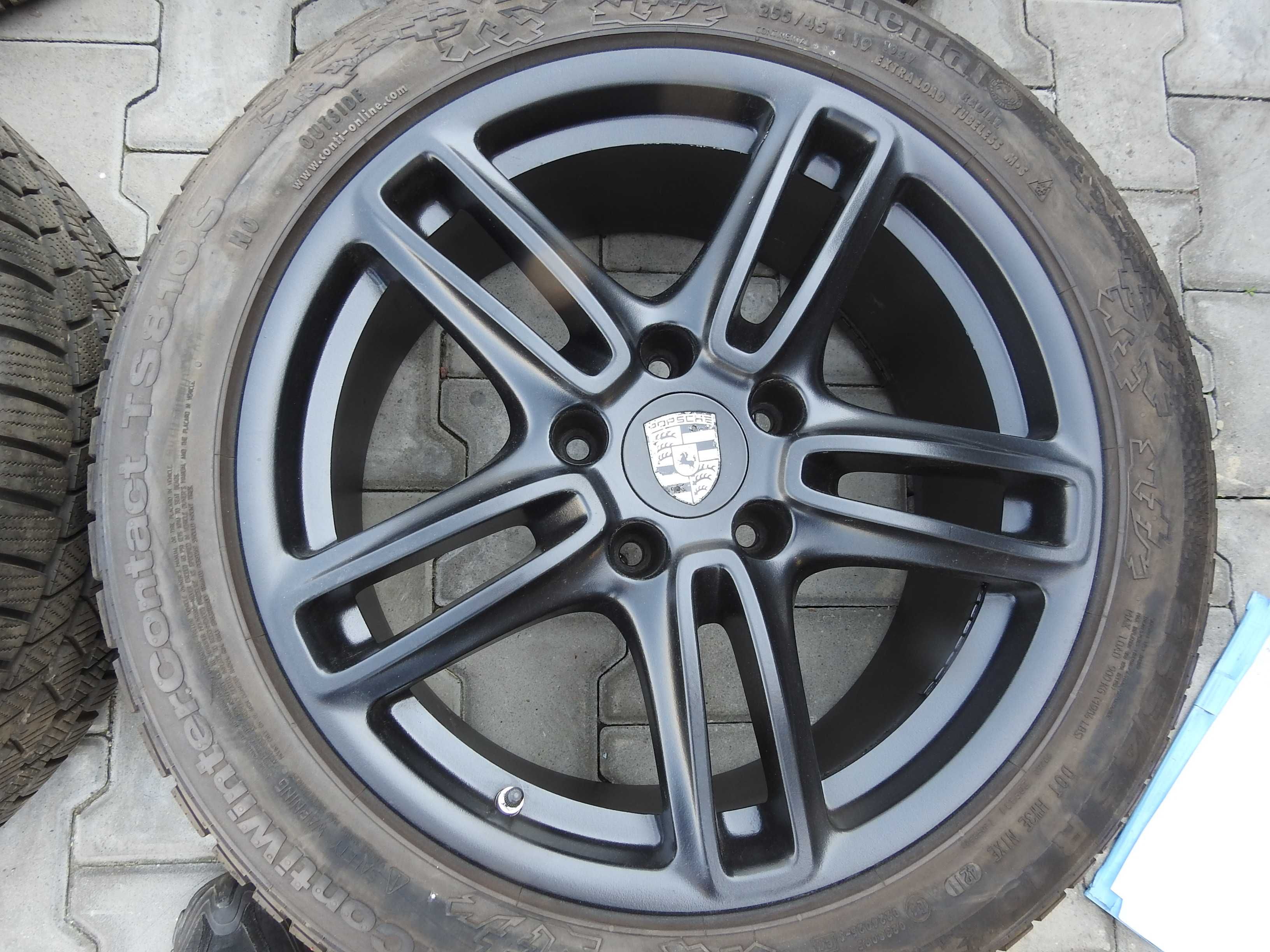 4x ALU 19 5x130 2x10J 2x9J Porsche Panamera 970 OE + Czujniki TPMS
