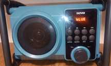 Denver WRB-50. Tuner radiowy FM. Połączenie Bluetooth, USB i AUX Wejśc