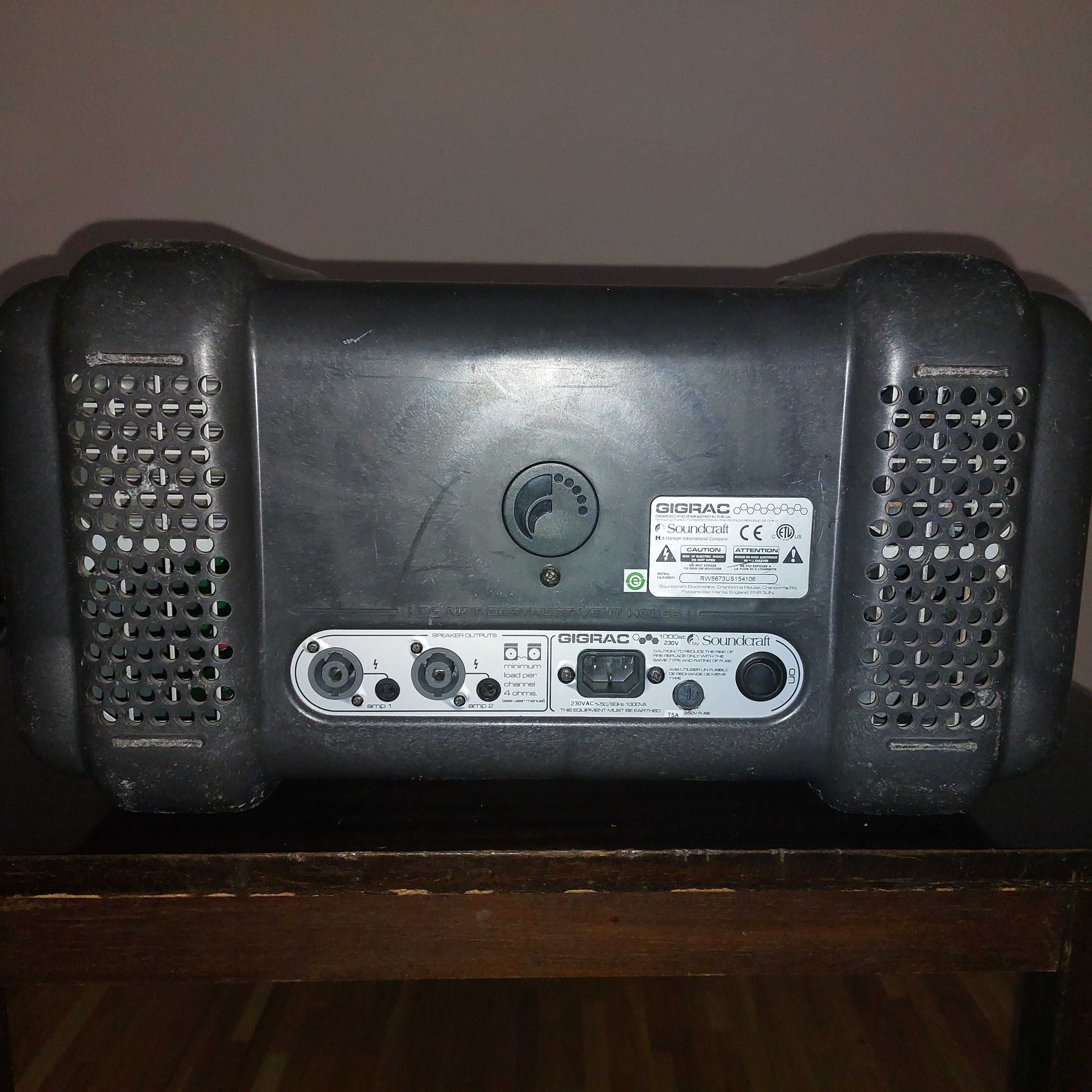 Powermikser Soundcraft Gigrac1000-2x500Watt