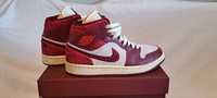 Oryginalne Buty sportowe NIKE AIR JORDAN czerwono ekrii