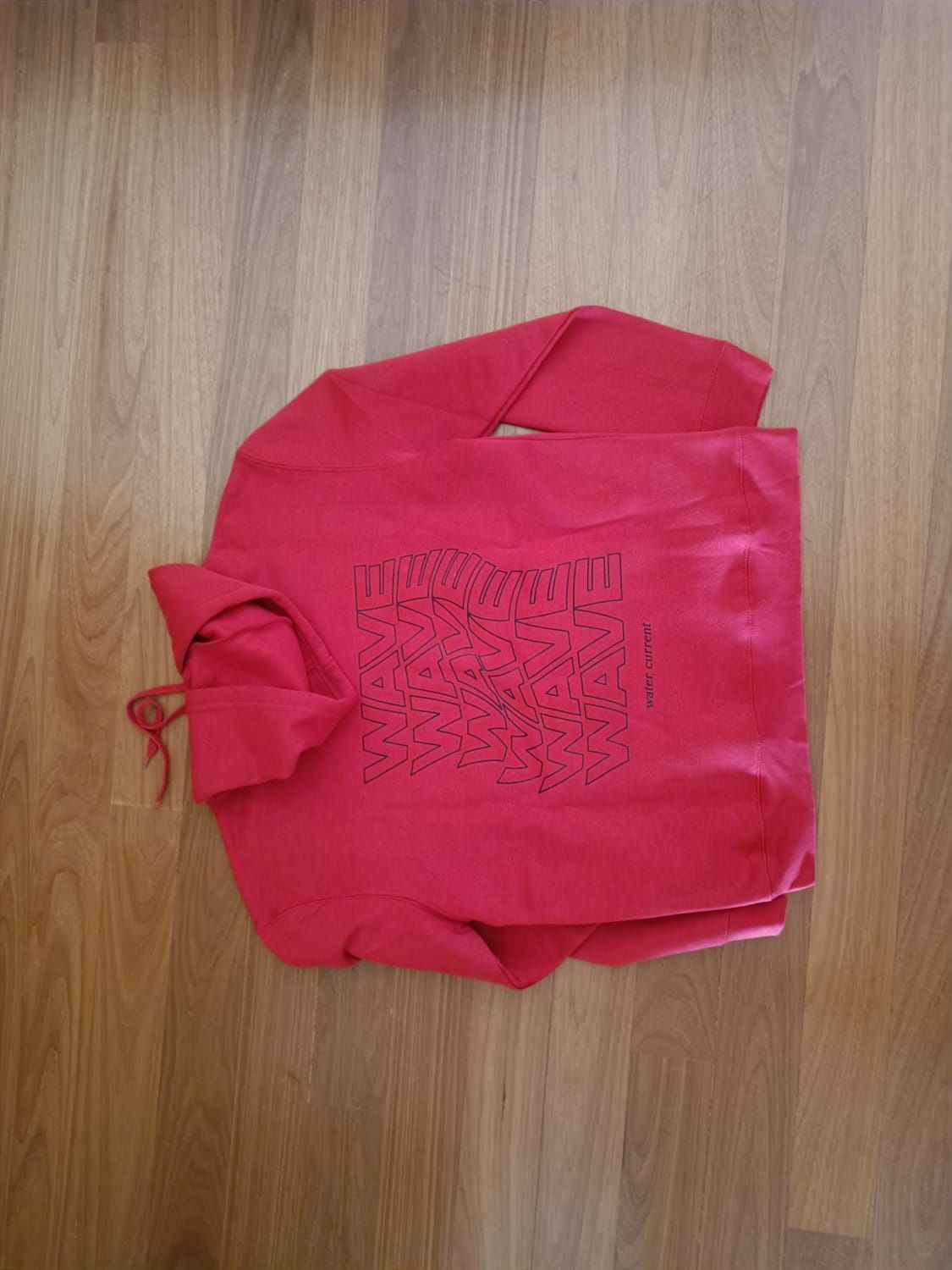 Camisola vermelha da marca waveconservelife