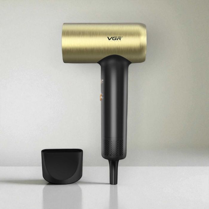 Фен для волос VGR V-441 Gold 1400 Вт 4 режима насадка-концентратор