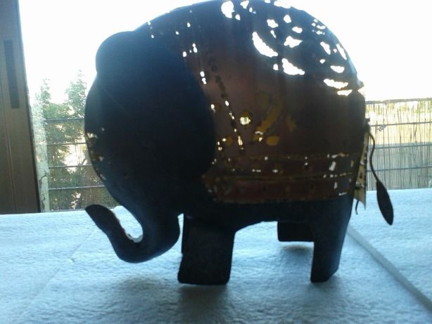 Elefante decorativo para velas aromáticas ou de presença