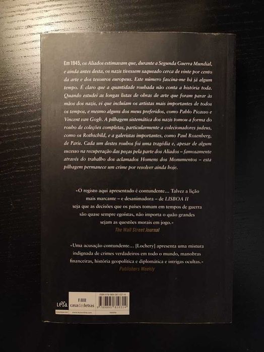 (Env. Incluído) Lisboa II - Os Países Neutros e a Pilhagem Nazi