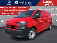 Volkswagen Transporter T7 Furgon (L2) AUTOMAT, 2.0 TDI 150KM, r.o. 3500 mm  T7 Furgon (L2) AUTOMAT, 2.0 TDI 150KM, r.o. 3500 mm