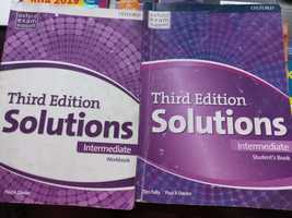 Solutions Intermediate, Student's book + Workbook / Учебник + Тетрадь