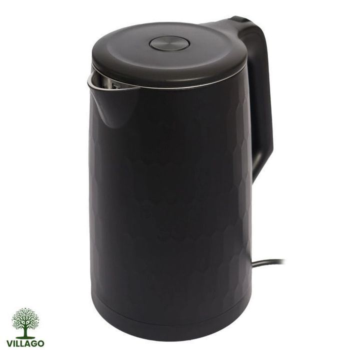 NOWY CZAJNIK Villago Elektryczny 1.8l 1500W bezprzewodowy czarny