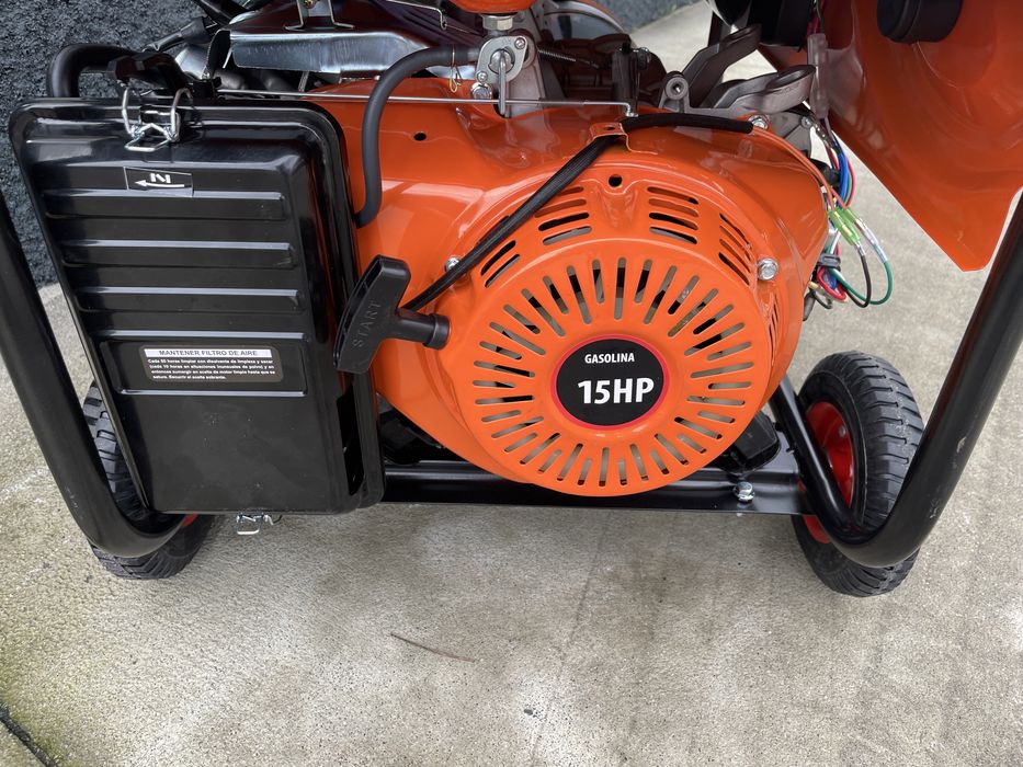 Gerador a gasolina com motor de arranque