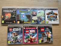 Gry PS3 zestaw Minecraft Terraria Lego