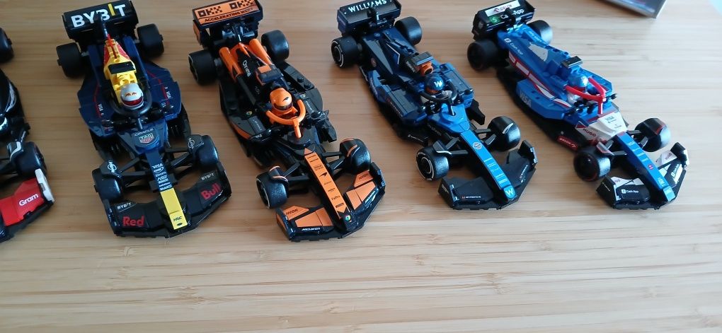 Colecao lego fórmula 1