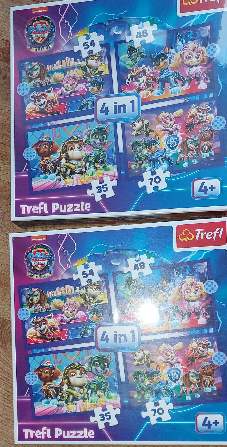 Puzzle Psi Patrol- cena za 1 szt 32 -zl
