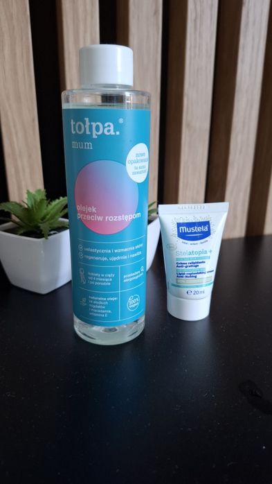 Tołpa olejek ujedrniajacy przeciw rozstępom. Ciąża i po