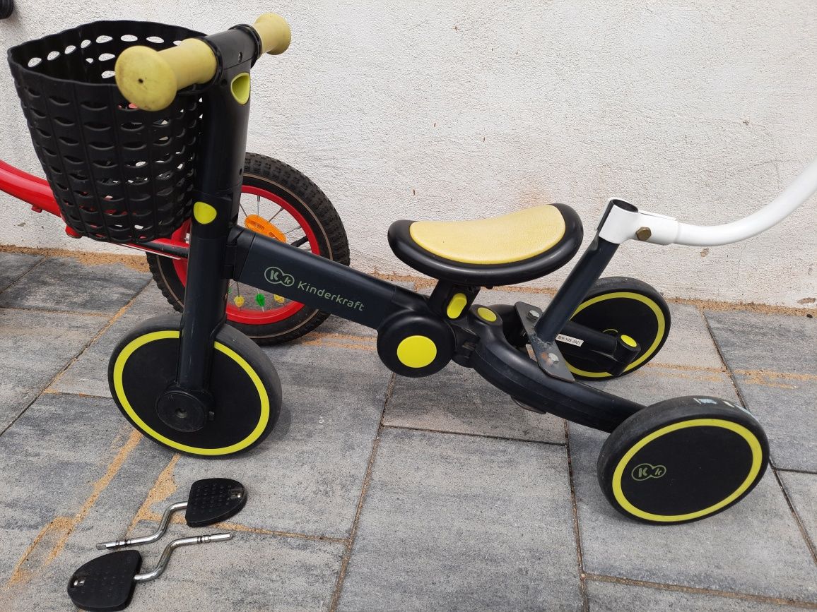 Rowerek trójkołowy 3w1 biegowy Kinderkraft