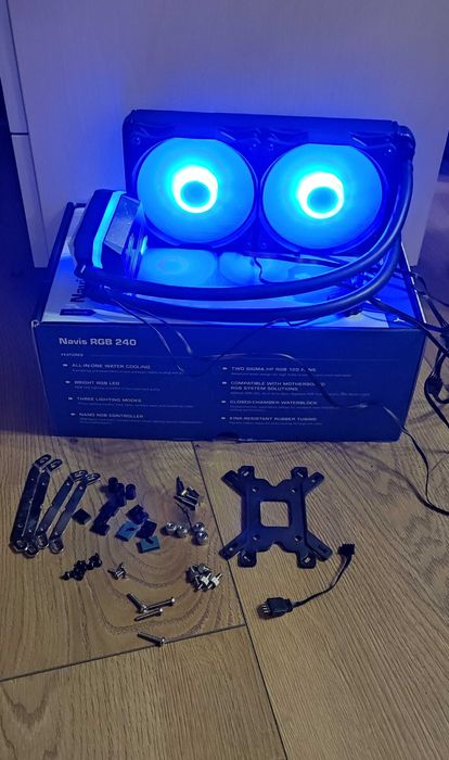 Chłodzenie wodne AIO SilentiumPC Navis RGB 240 SPC219 LGA1700