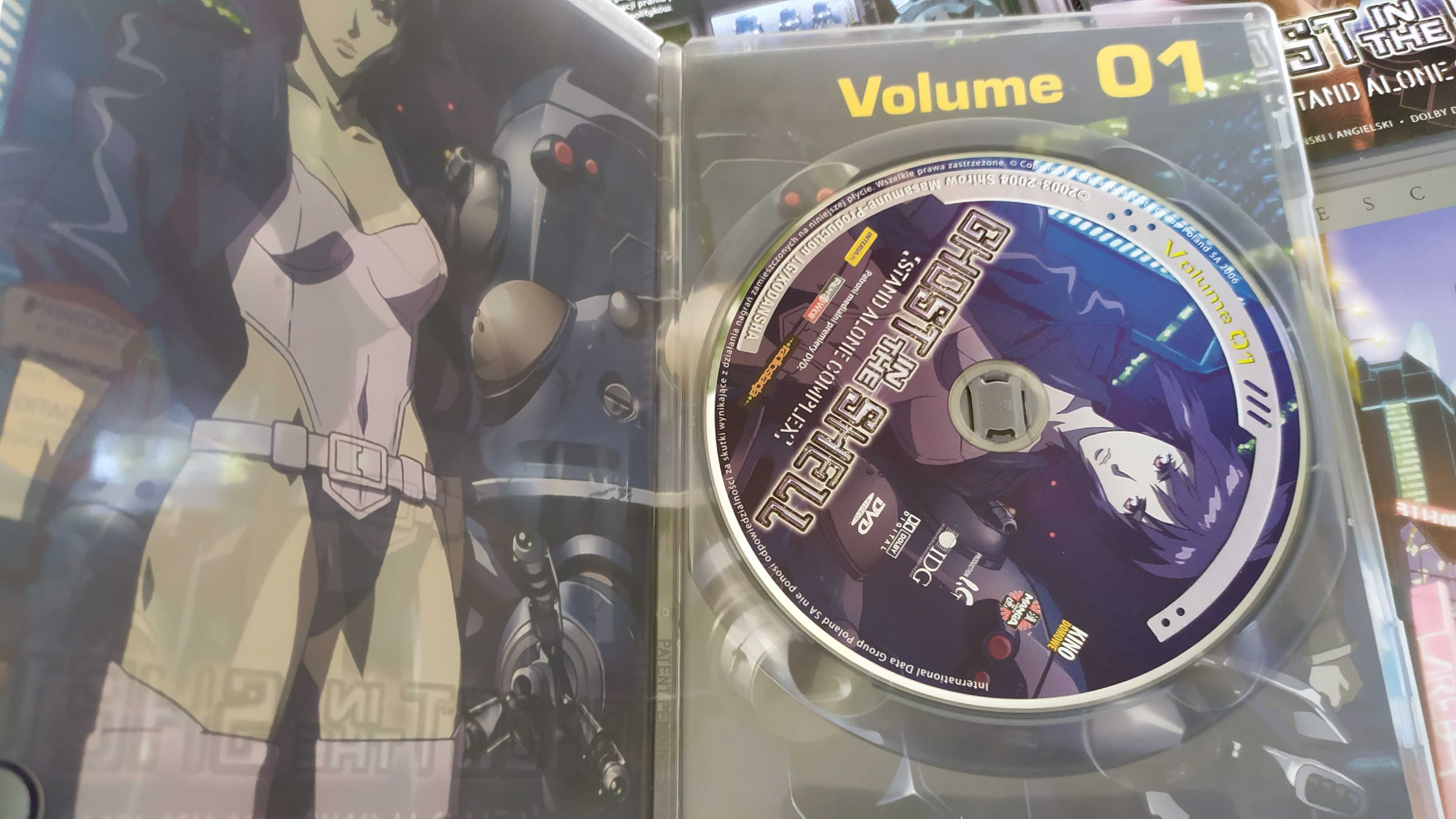 Ghost in The Shell Stand Alone Complex KOMPLET anime PL