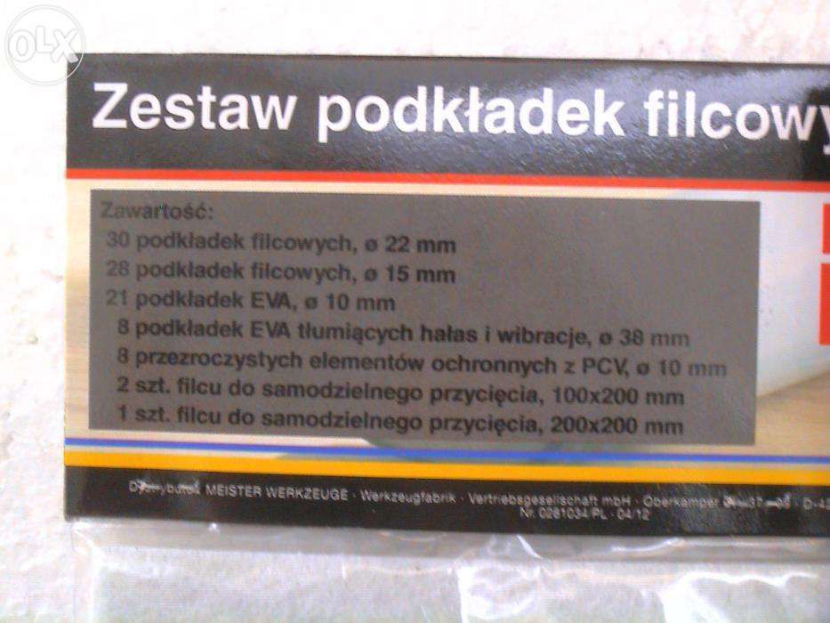 Podkładki filcowe do mebli 28 z gwoździem lub zestaw 98 szt