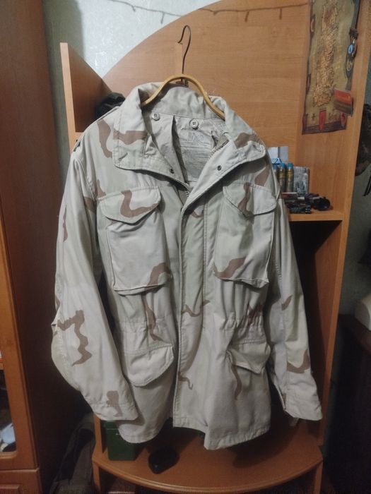 парка м65 танкер 3 color desert dcu куртка