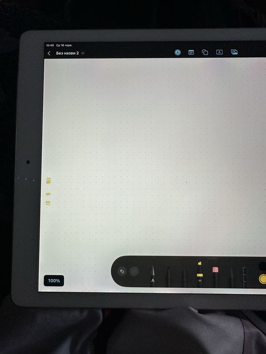 Ipad pro 2-го поколения с дефектом сенсора
