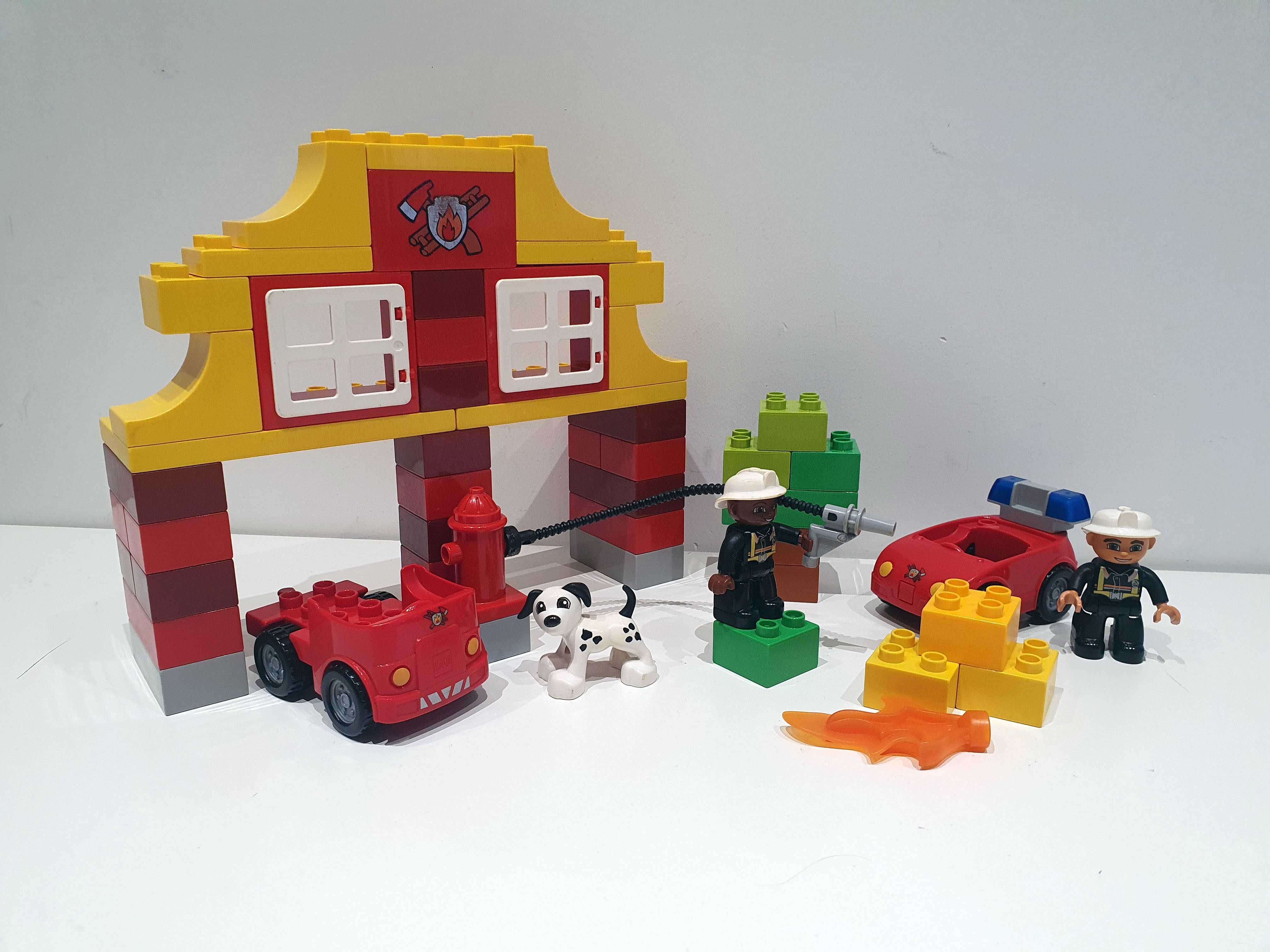 Lego DUPLO 6138 moja pierwsza remiza strażacka straż pożarna klocki