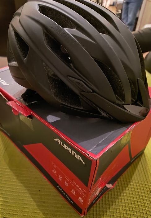 Nowy kask rowerowy Alpina Parana Black-mat 51-56 cmt