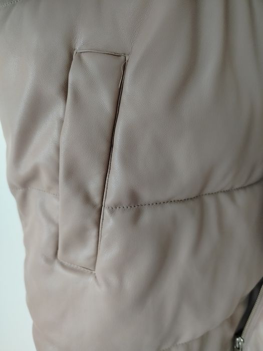 Kurtka pikowana ekoskóra