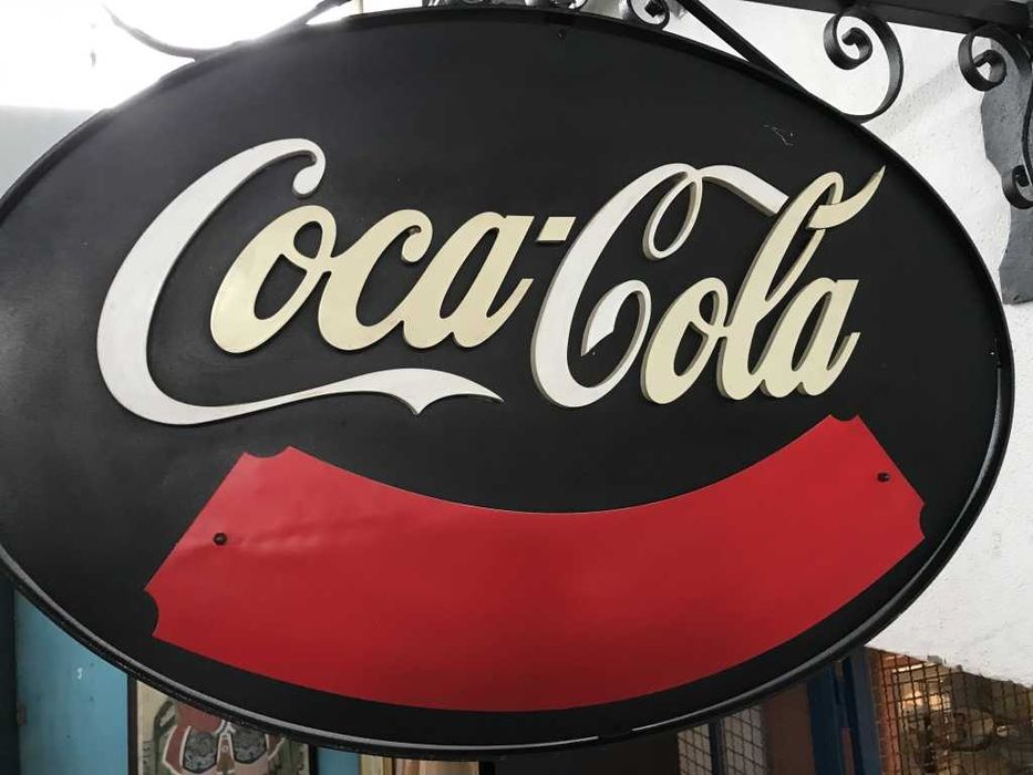 Placa Coca-Cola Vintage