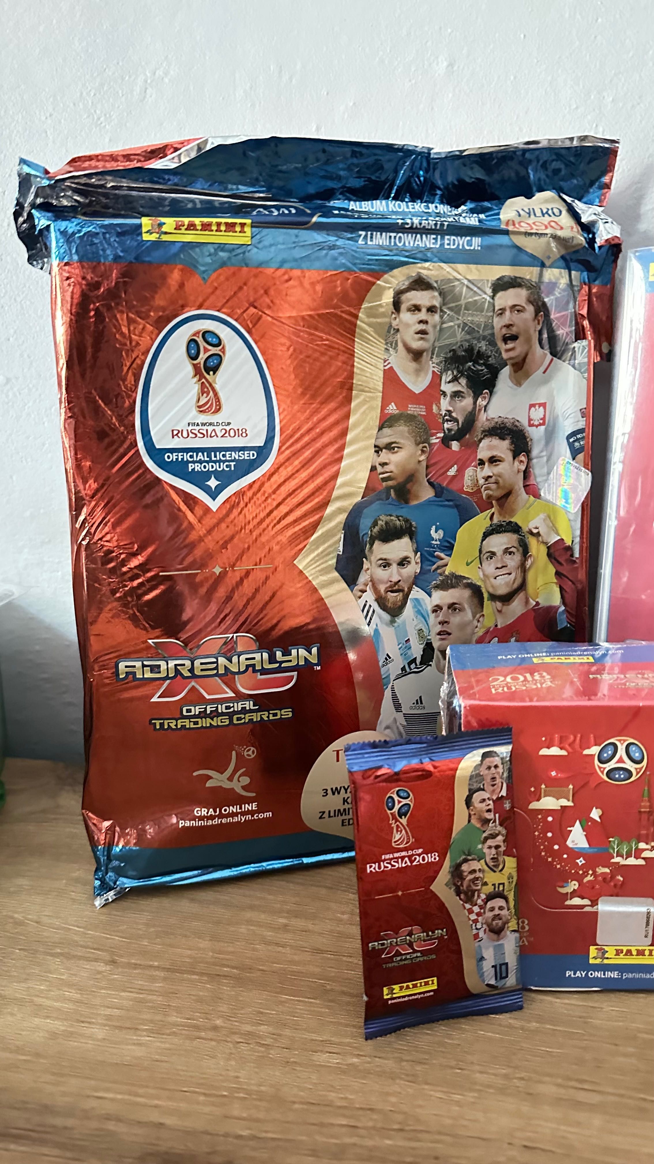 Adrenalyn XL FIFA World Cup Russia 2018 album PANINI [kart 467 na 468]