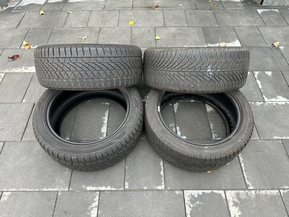 Комплект гуми Hankook і Fulda 225/45 R17 шини резина дві пари зима
