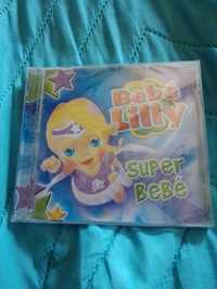 CD de Músicas de Músicas Infantis Bebé Lilly Super Bebé Novo e Selado