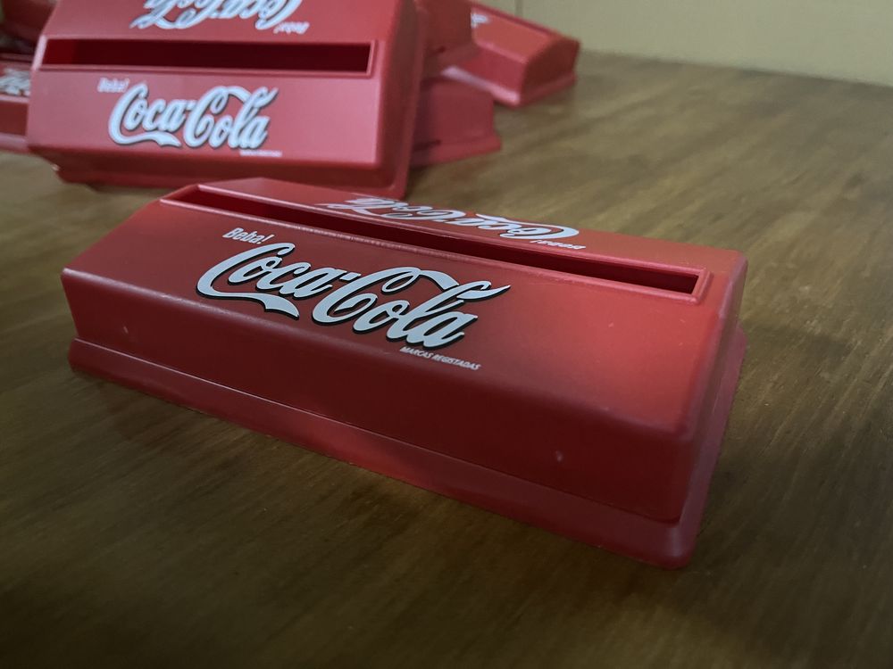Guardanapeiros COCA COLA novos conjunto de 12 unidades