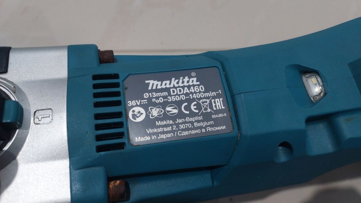 Дриль кутовий акумуляторний Makita DDA460