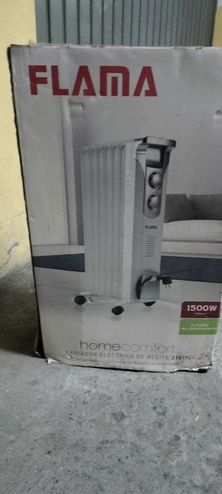 Radiador elétrico a óleo