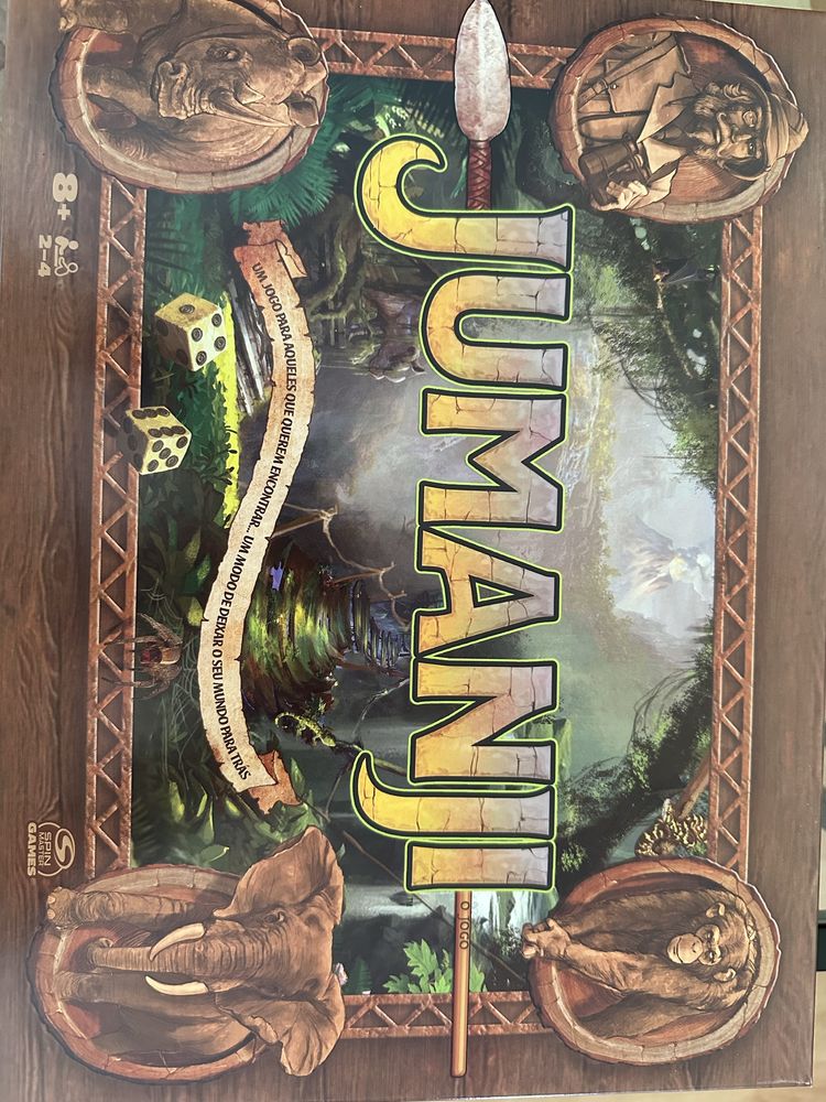 Jogo tabuleiro Jumamji