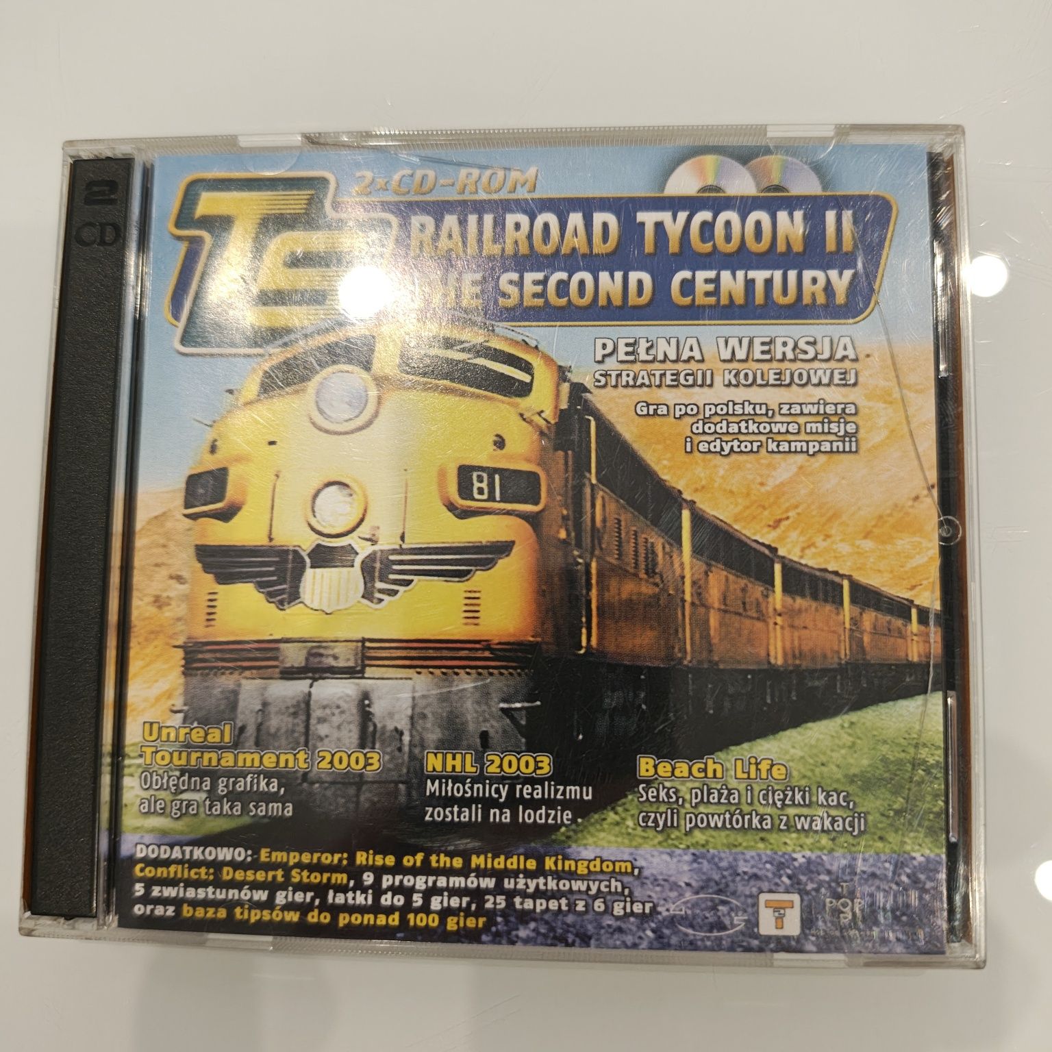 PC CD-ROM Railroad Tycoon II