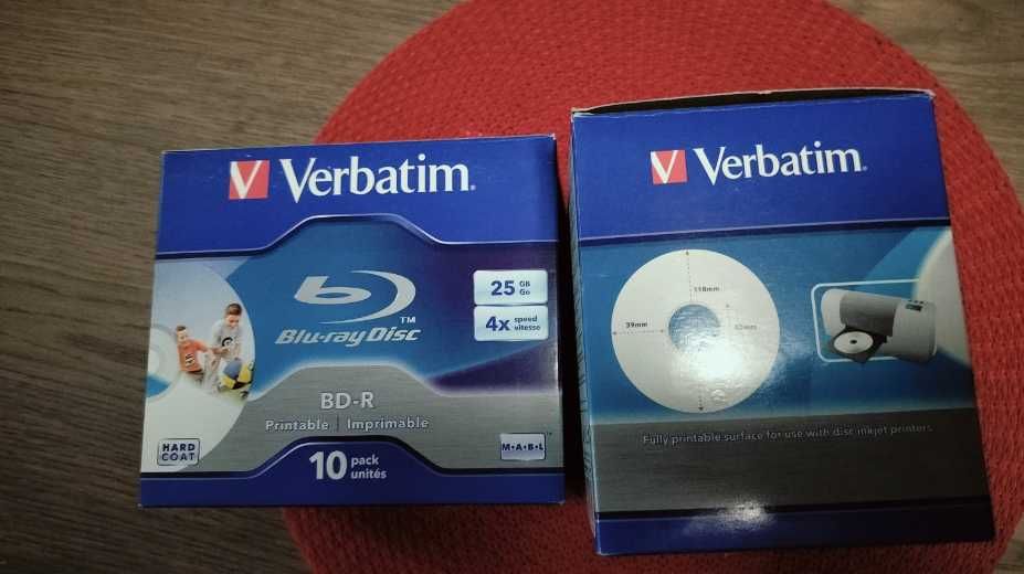 Диски Blu-ray Verbatim Blu-ray BD-R  25GB 4X