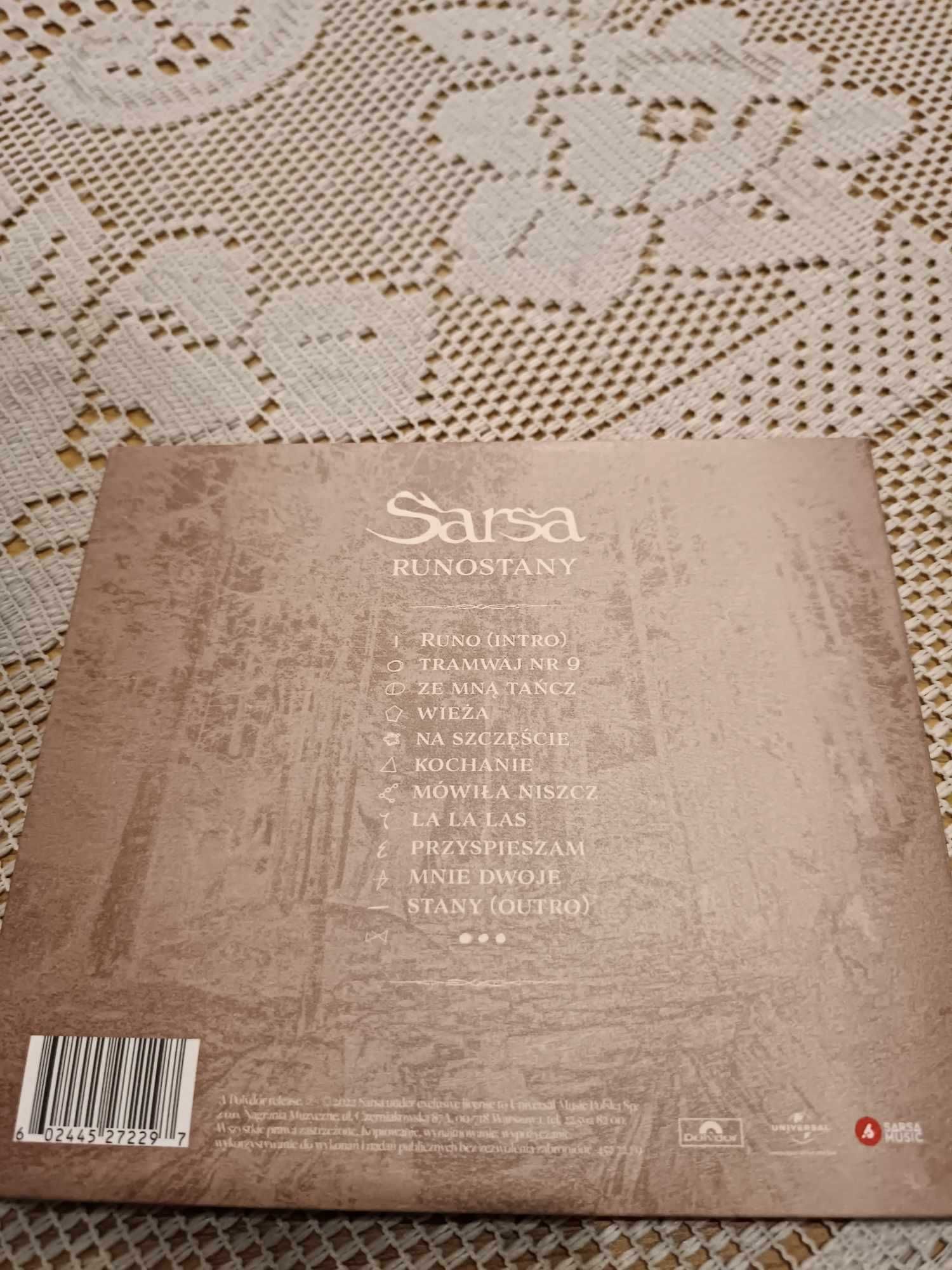 Płyta cd - Sarsa -Runostany