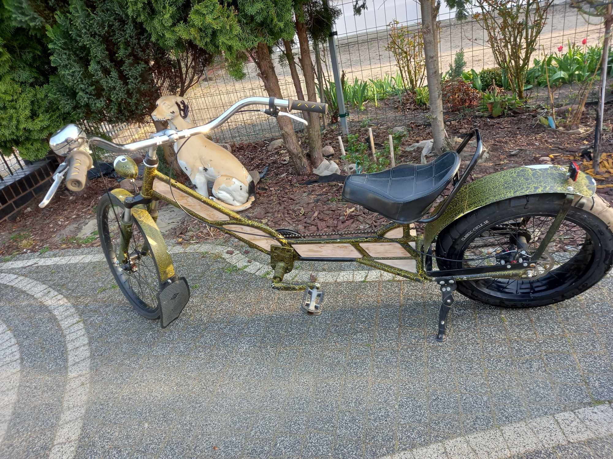 rower chopper koła 20-24 cale długi 210 cm