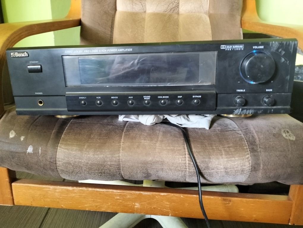 Subwoofer aktywny Bench KH02, amplituner