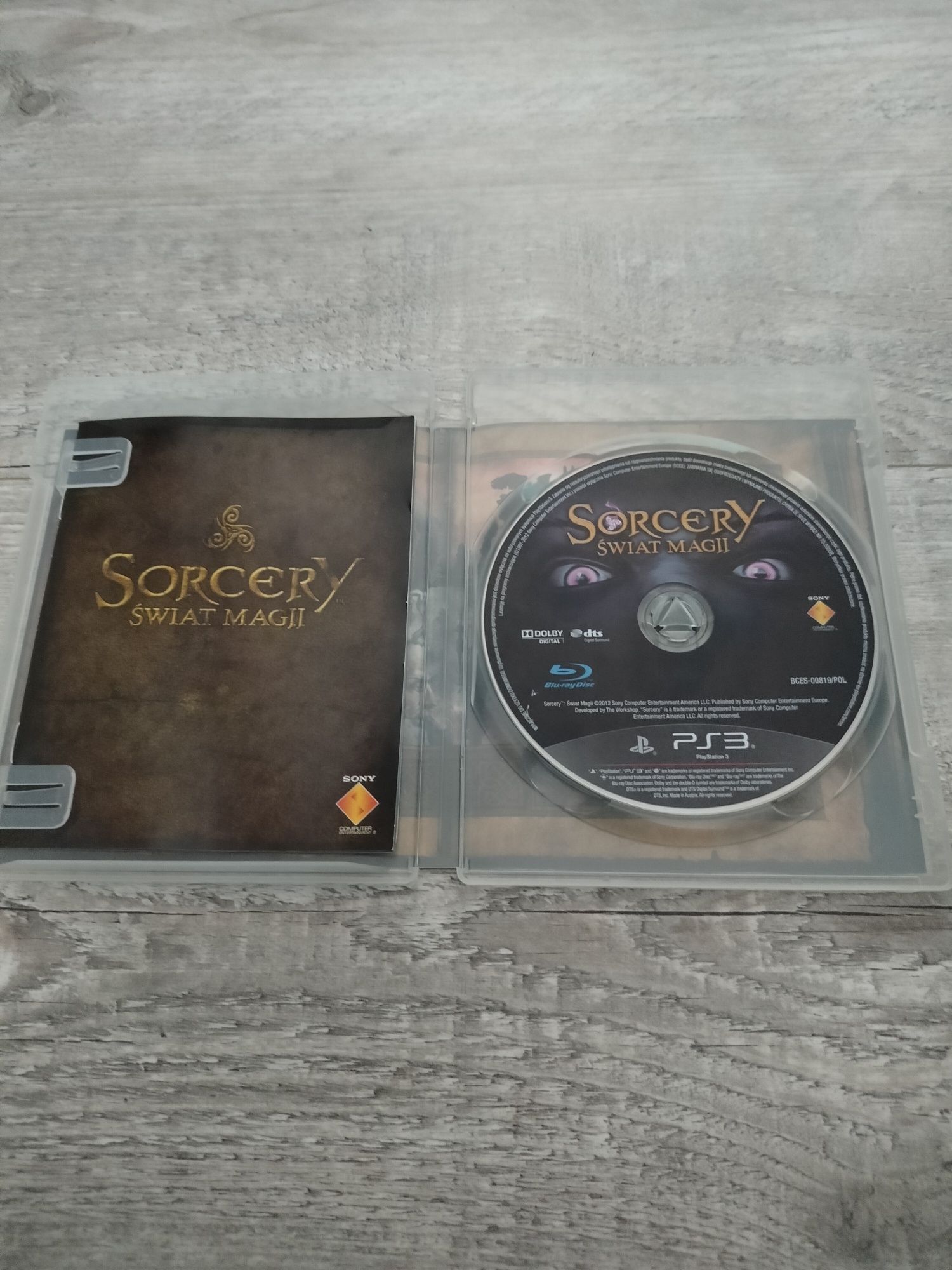 Gra sorcery świat magii ps3