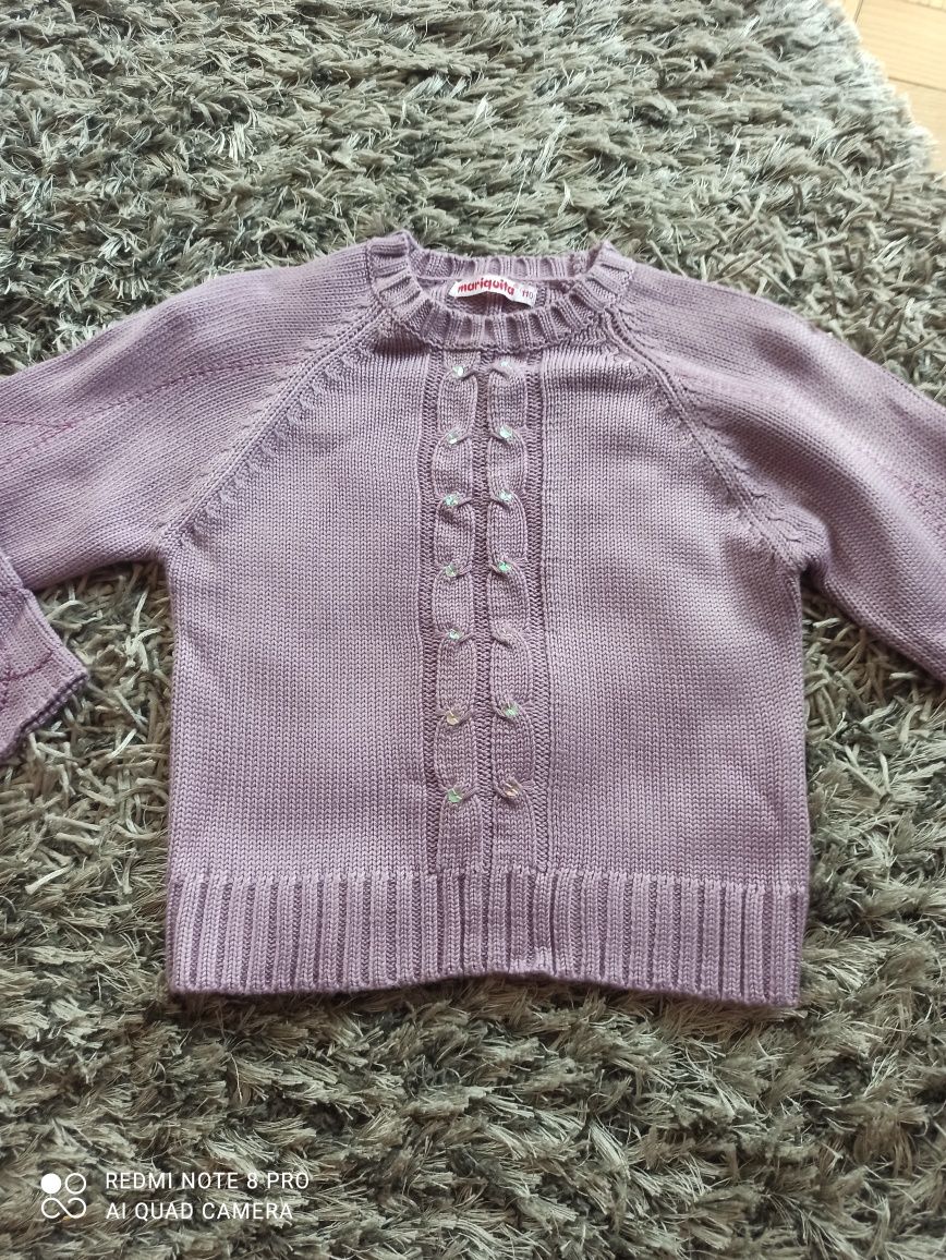 Sweter mariquita rozmiar 110