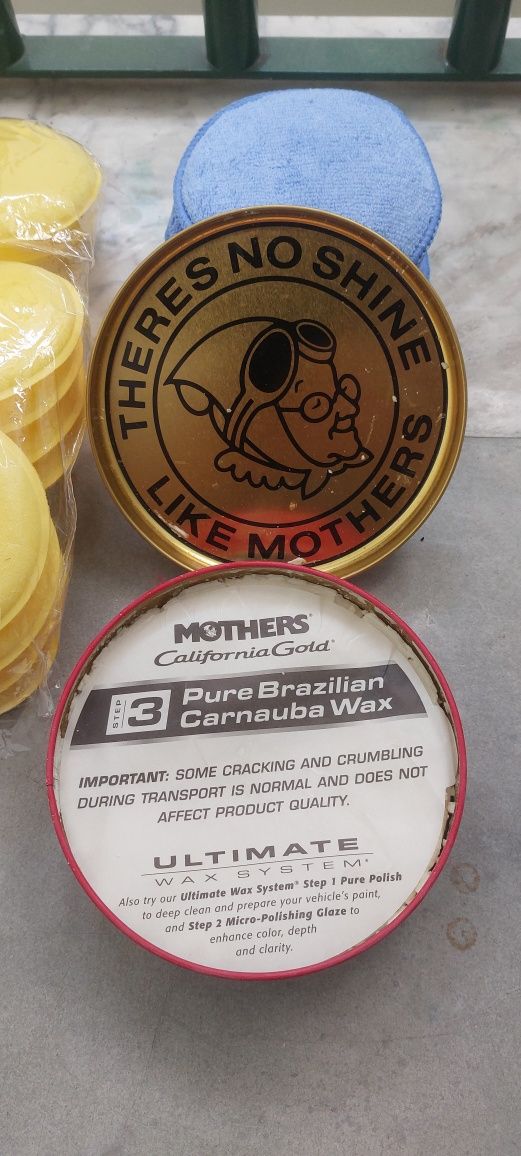 Cera de Polir Mothers Carnauba Califórnia Gold