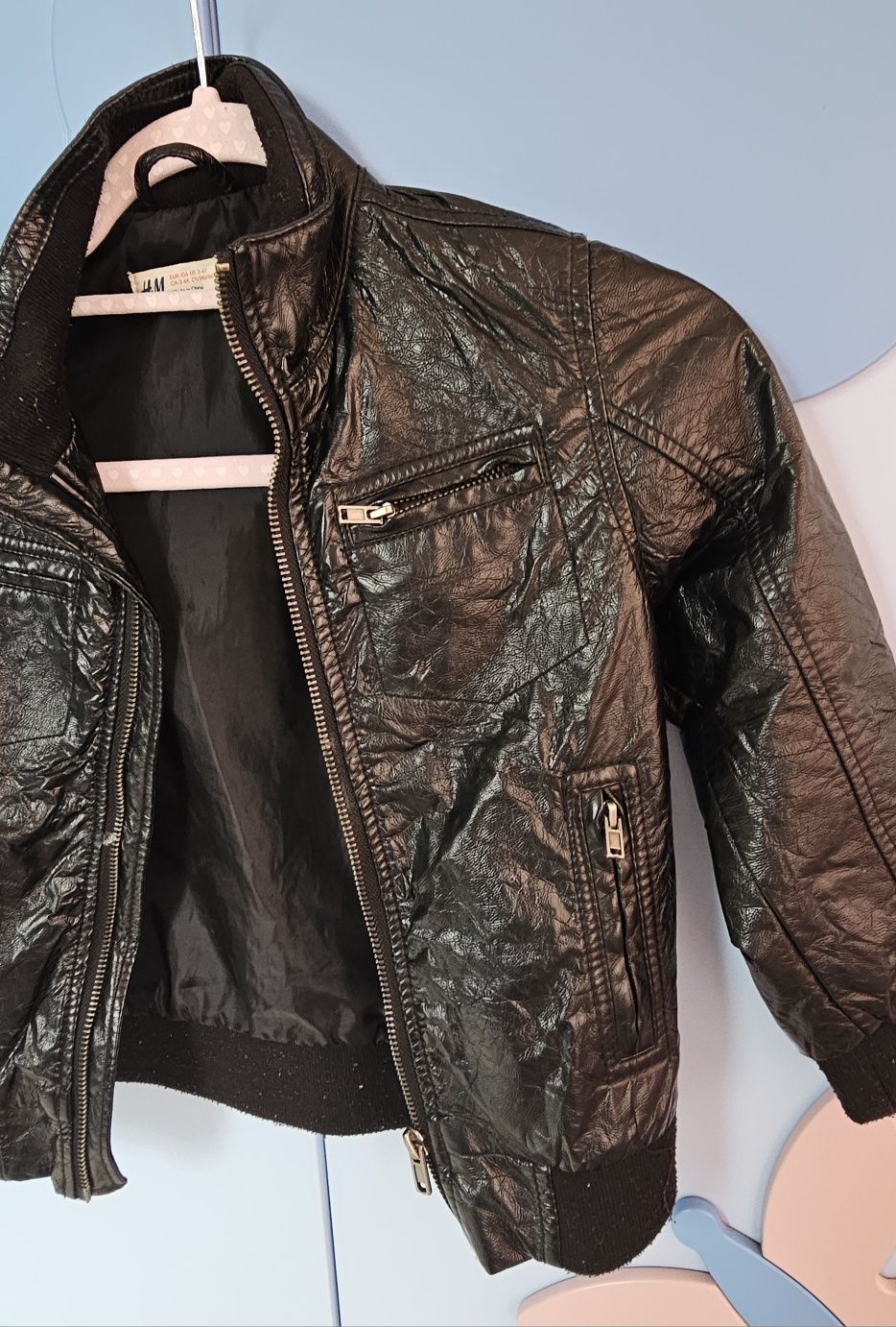 Kurteczka H&M a'la skórzana