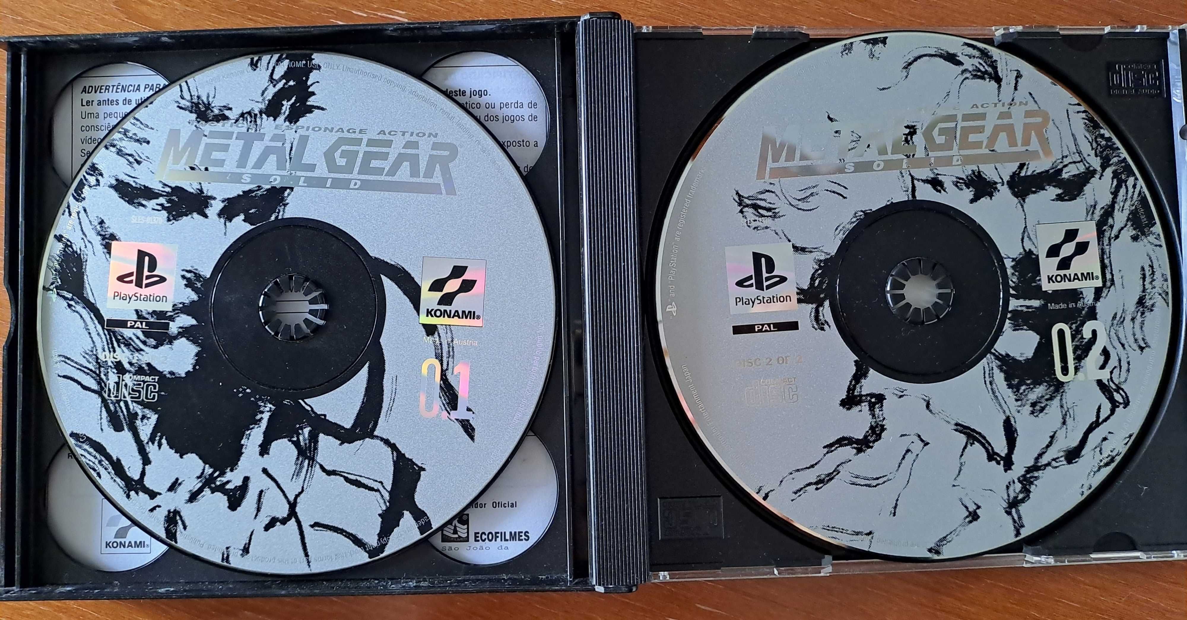 Jogo Metal Gear Solid playstation