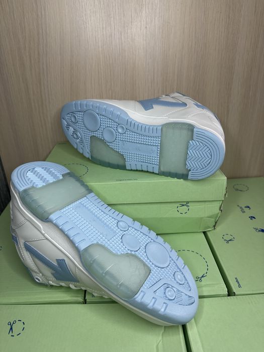 Кросівки Off-White | Out Of Office / оф вайт white/blue
