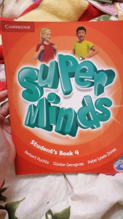 Учебник Super Minds 4 Student's Book with DVD-ROM