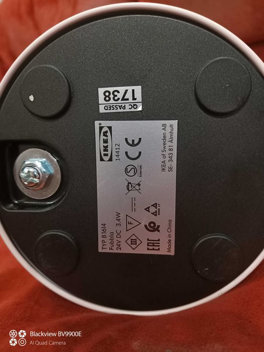 IKEA FUBBLA (403.257.09) Светодиодная настольная лампа