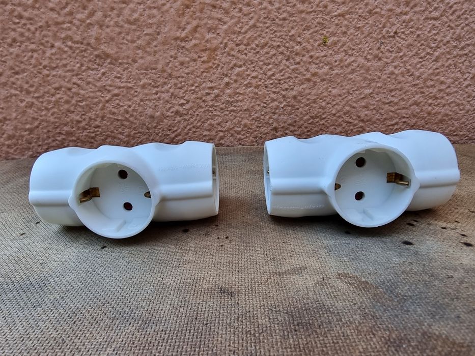 Fichas triplas schuko