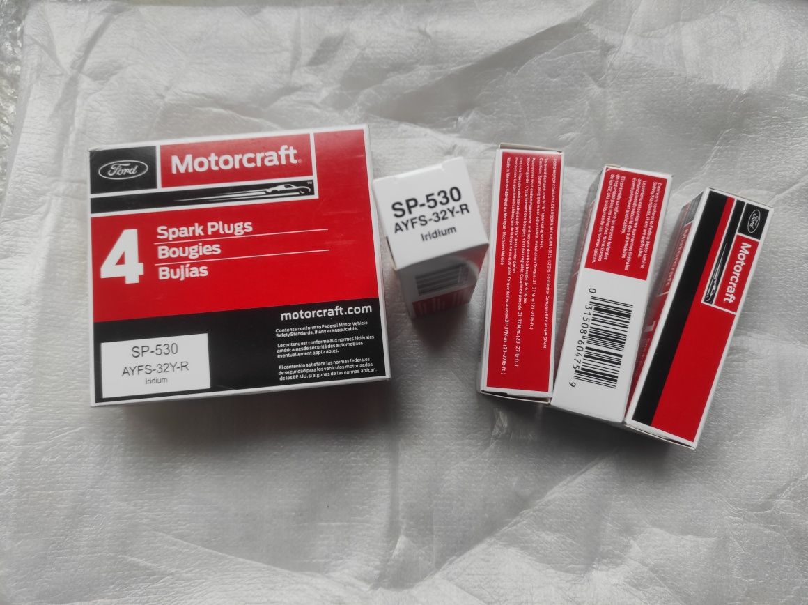 Свічки ford . Нові.Motorcraft sp-530,свечи ford 

Іридові свічки Motor